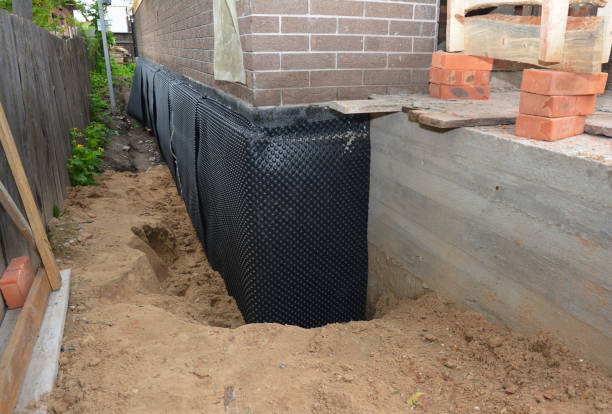 SJ Waterproofing Pros technician performing targeted Waterproofing assessment in Cross Plains, IN